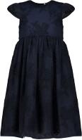 Topo Kinderkleid Mädchen Kleid festlich Mesh Flower blau