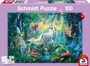 Schmidt Puzzle 100 Teile Im Land der Fabelwesen