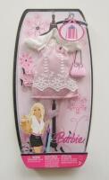 Barbie Puppenkleid mit Glitzer-Netzleggings