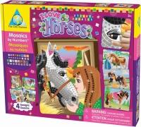 Orb Sticky Mosaics Mosaik-Bastelset Pferde
