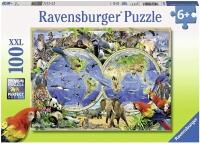 Ravensburger Puzzle XXL 100 Teile Tierisch um die Welt