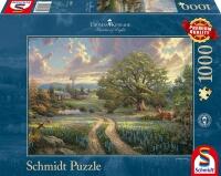 Schmidt Puzzle 1000 Teile Kinkade Landleben