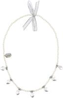 Souza Kinder-Halskette Perlen mit Herzen Elyane