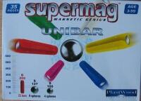 Supermag Magnet-Spiel UNIBAR 35 tlg