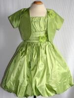 Blumenkind Mädchen Kleid festlich Betty grün