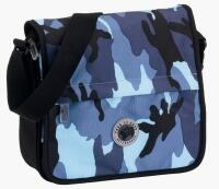 TAKE IT EASY Schultertasche Camouflage Water