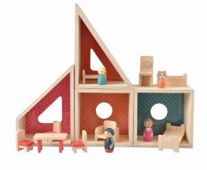 Holz Puppenhaus variabel