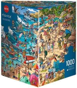 HEYE Puzzle 1000 Teile Tanck Seashore
