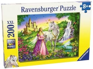 Ravensburger Puzzle XXL 200 Teile Prinzessin mit Pferd