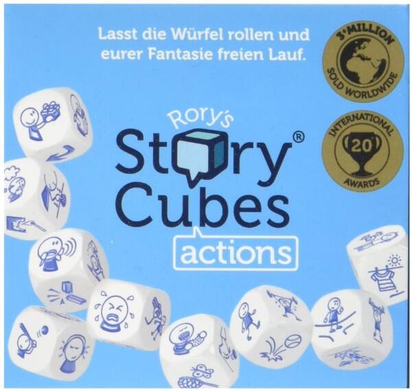 Asmodee Würfelspiel Story Cubes actions