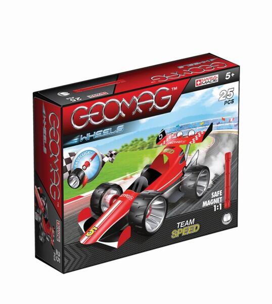 GEOMAG Wheels Magnet Spiel Team Speed 25 Teile