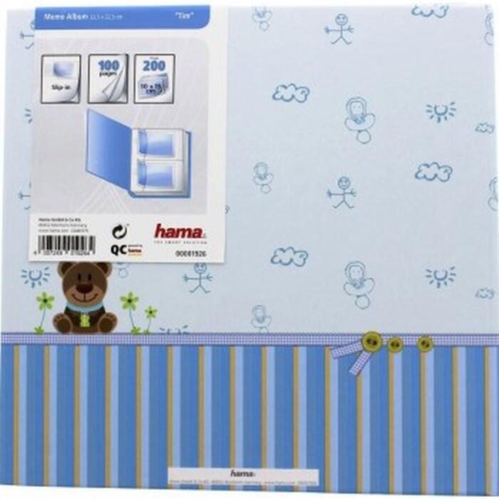 kaufen blau Memo-Album Tim Hama Baby Fotoalbum